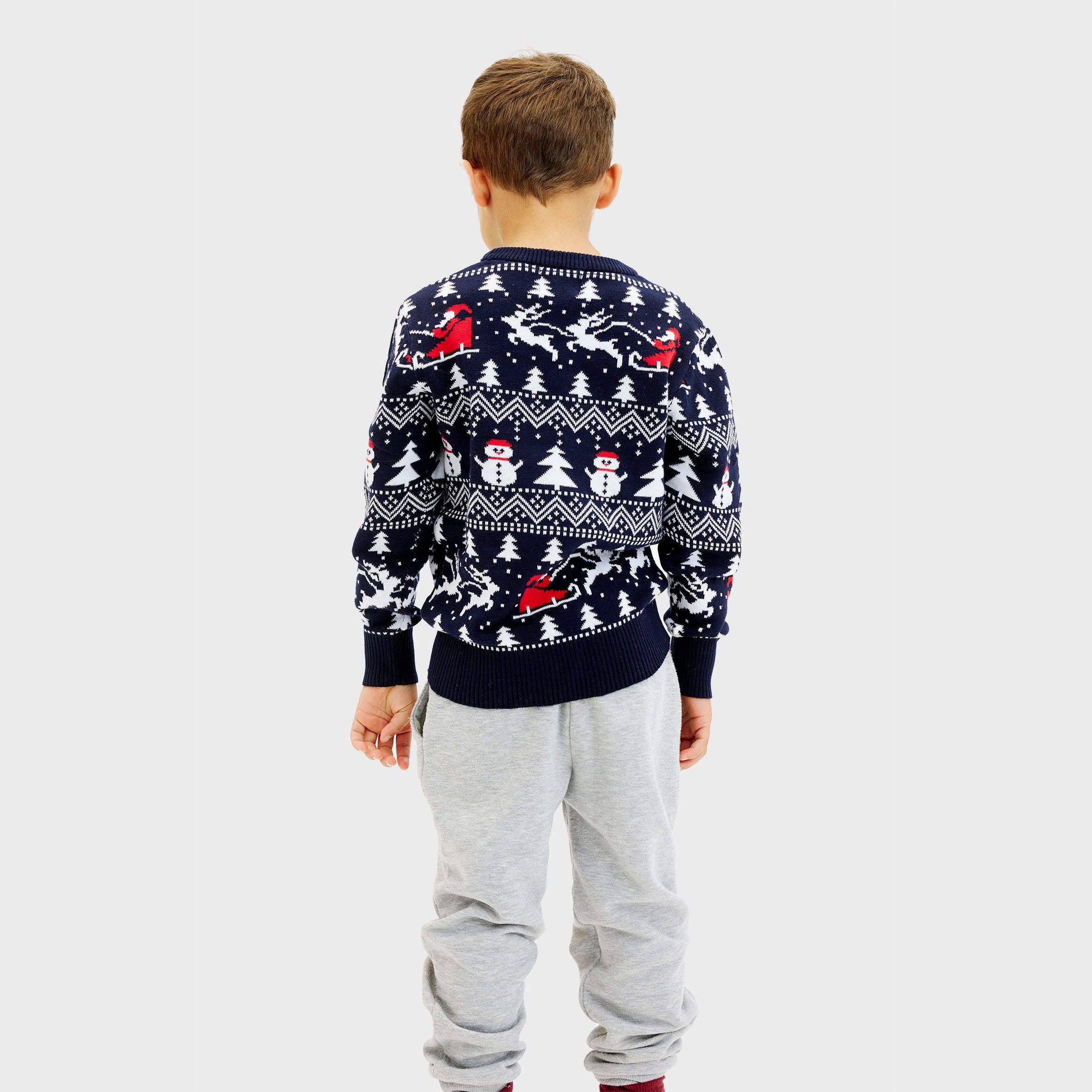 Der Stilvolle Weihnachtspullover - Kinder.